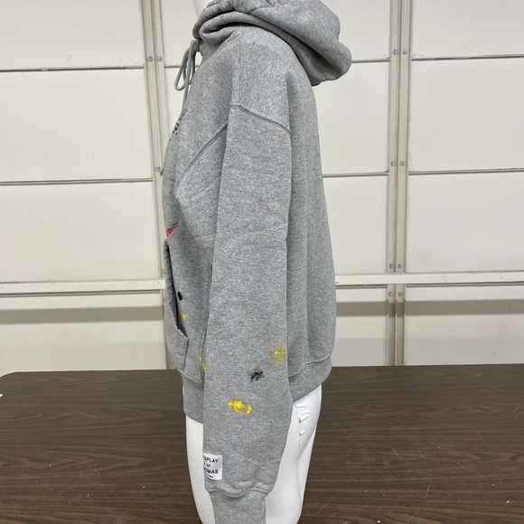 GALLERY DEPT Gray Painter Logo Hoodie - Picture 9 of 10